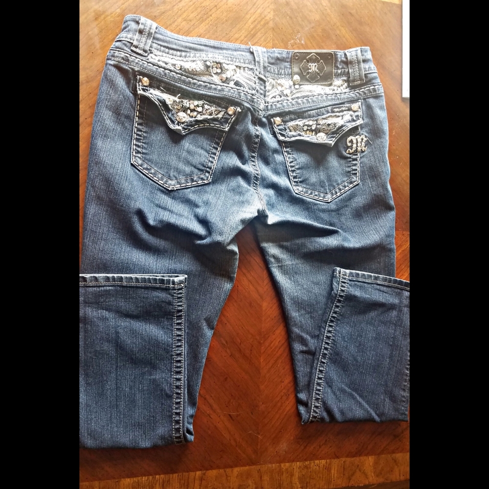 Miss Me Cropped Skinny Jeans